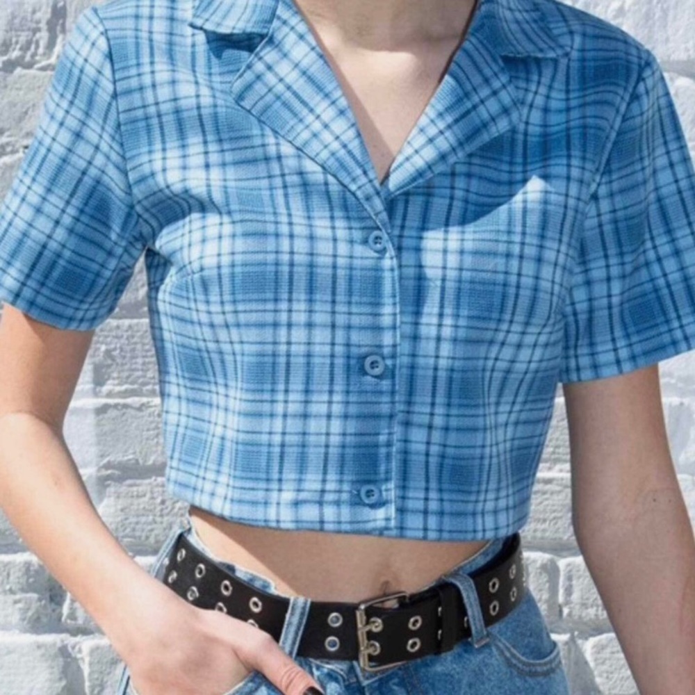 2 x Brandy Melville, John Galt crop tops one size